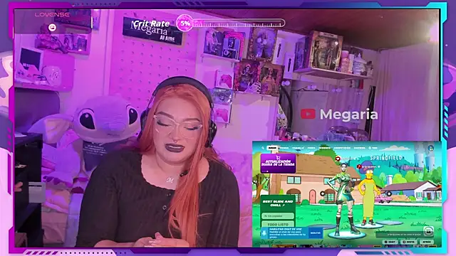 MegariaB online show from November 8, 4:49 am