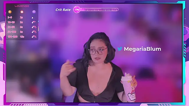 MegariaB online show from April 2, 4:19 am