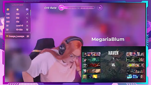 MegariaB online show from April 5, 4:41 am