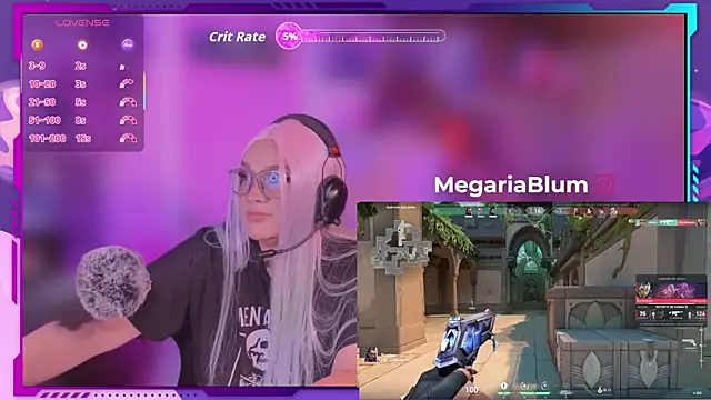 MegariaB online show from April 4, 4:41 am