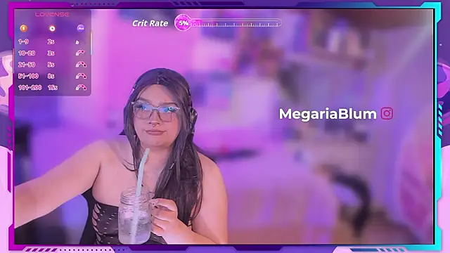 MegariaB online show from February 5, 4:30 am