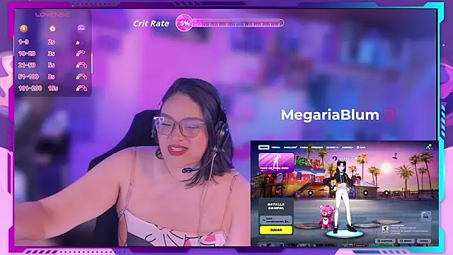 MegariaB online show from February 23, 4:47 am