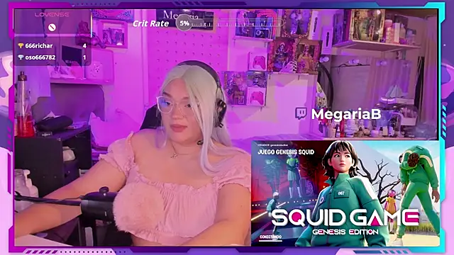 MegariaB online show from November 4, 4:16 am