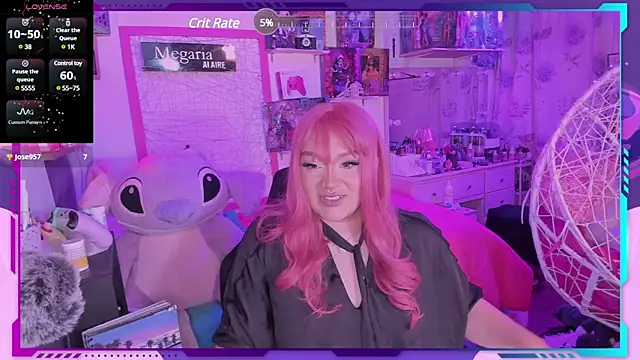 MegariaB online show from March 16, 4:52 am