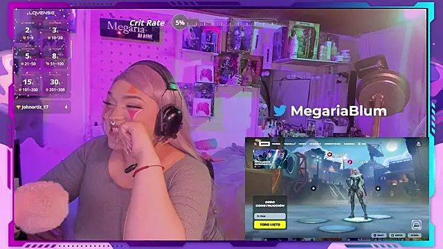 MegariaB online show from October 7, 4:13 am