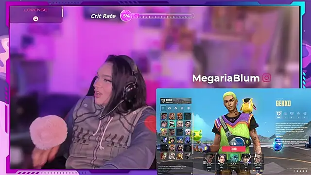 MegariaB online show from November 24, 4:12 am