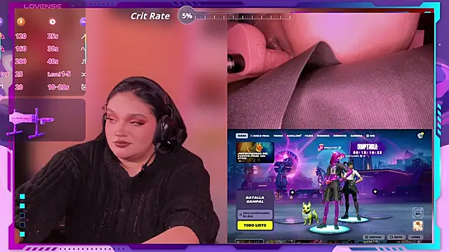 Snapshot of MegariaB chatting on June 5, 4:50 am MegariaB online show from June 5, 4:50 am