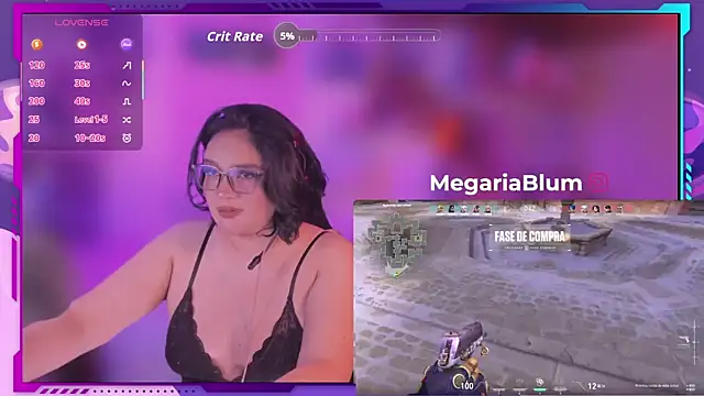 MegariaB online show from April 3, 4:30 am