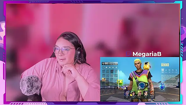 Snapshot of MegariaB chatting on June 19, 4:51 am MegariaB online show from June 19, 4:51 am