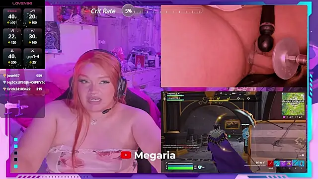 MegariaB online show from March 9, 7:45 am