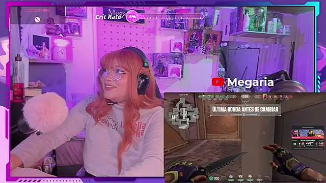 MegariaB online show from October 14, 4:13 am