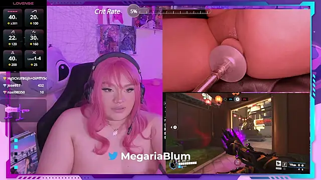 MegariaB online show from March 16, 7:59 am