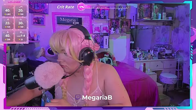 MegariaB online show from September 9, 4:33 am