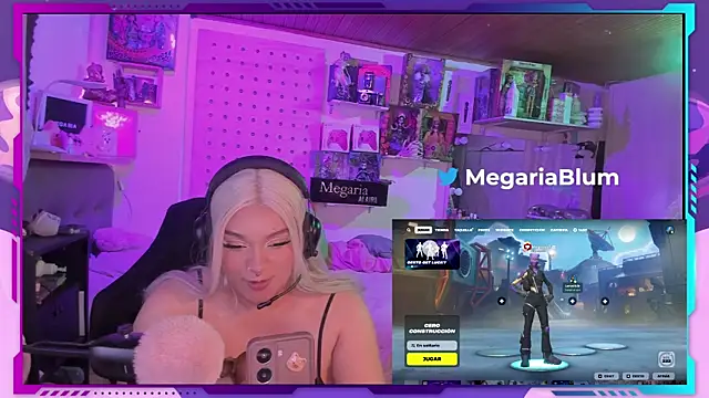 MegariaB online show from September 29, 3:46 am