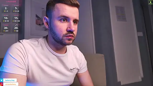 EnriqueBarberry online show from March 8, 6:32 am