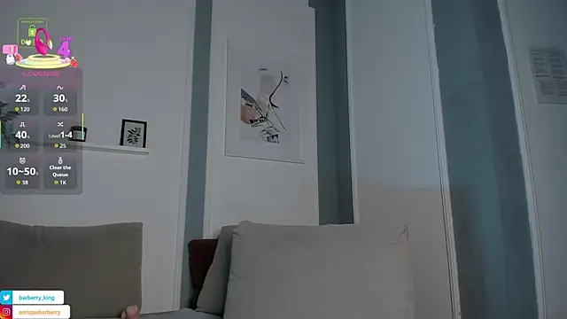 EnriqueBarberry online show from November 23, 6:34 am