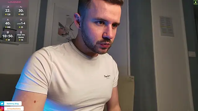 EnriqueBarberry online show from March 10, 6:27 am