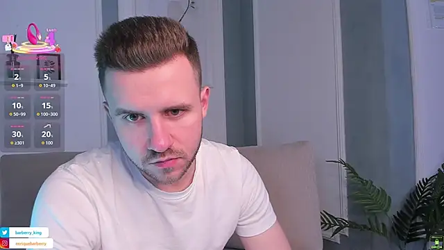 EnriqueBarberry online show from March 27, 6:11 am