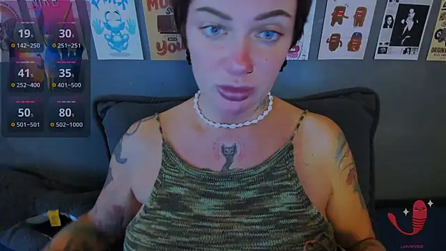 Snapshot of EllieOz chatting on July 4, 3:05 pm EllieOz online show from July 4, 3:05 pm