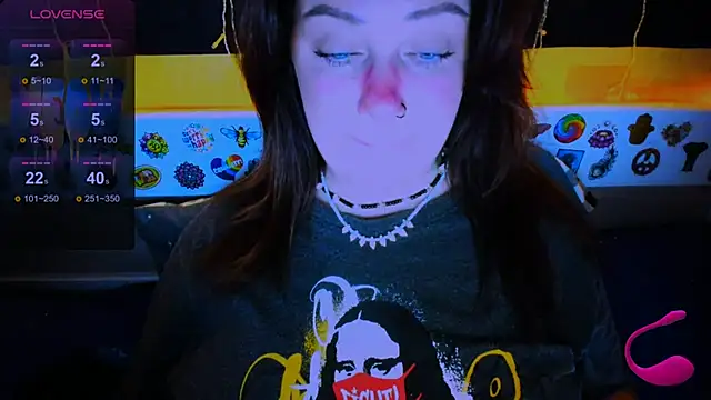 Snapshot of EllieOz chatting on March 21, 5:34 pm EllieOz online show from March 21, 5:34 pm