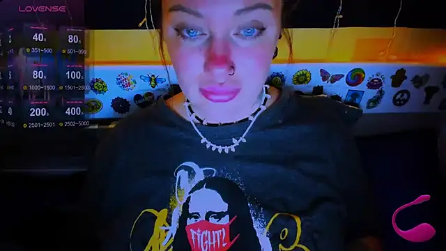 Snapshot of EllieOz chatting on March 17, 9:57 pm EllieOz online show from March 17, 9:57 pm