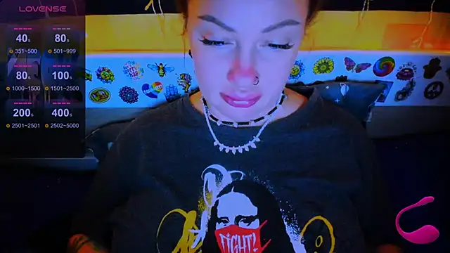 Snapshot of EllieOz chatting on March 21, 12:40 am EllieOz online show from March 21, 12:40 am