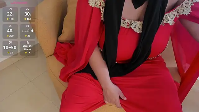 Amina hafsa online show from April 17, 7:49 pm