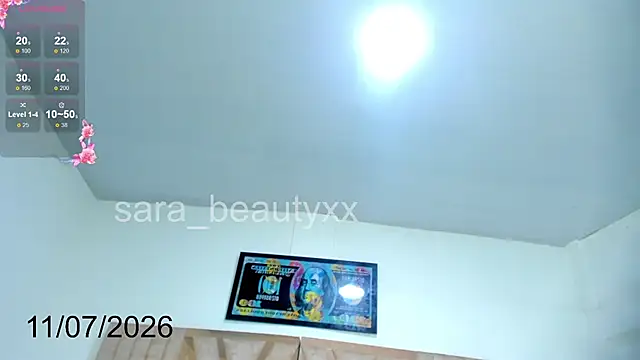 Snapshot of SARA_BEAUTYXX chatting on July 11, 3:34 pm SARA BEAUTYXX online show from July 11, 3:34 pm
