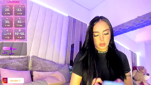 AlanaLexx  online show from October 1, 4:06 am