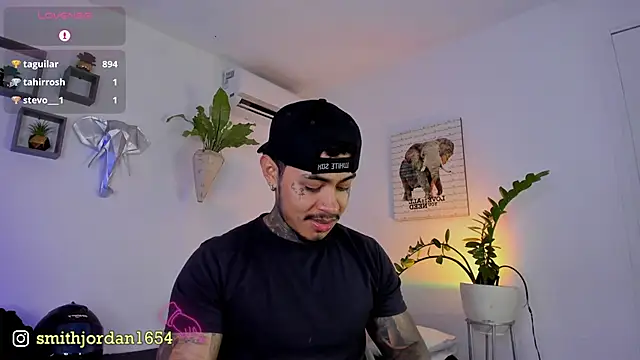 JordanSmiith  online show from March 21, 2:50 am