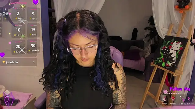 witchviolet online show from February 20, 3:25 am