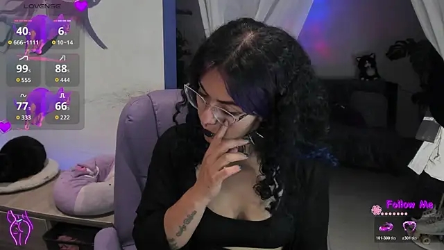 witchviolet online show from January 7, 4:17 am