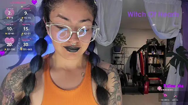 witchviolet online show from July 4, 11:20 pm