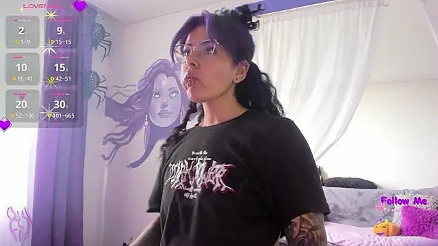 witchviolet online show from February 9, 8:18 pm