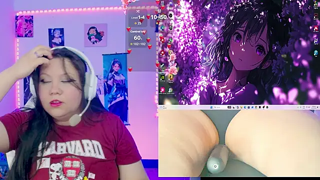 crystal7u7 online show from April 14, 1:21 am