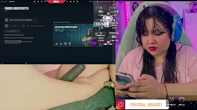 Snapshot of crystal7u7 chatting on October 8, 8:31 pm crystal7u7 online show from October 8, 8:31 pm