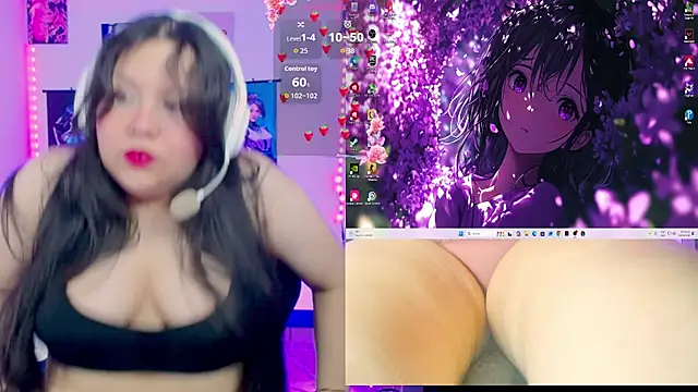 crystal7u7 online show from April 17, 1:19 am