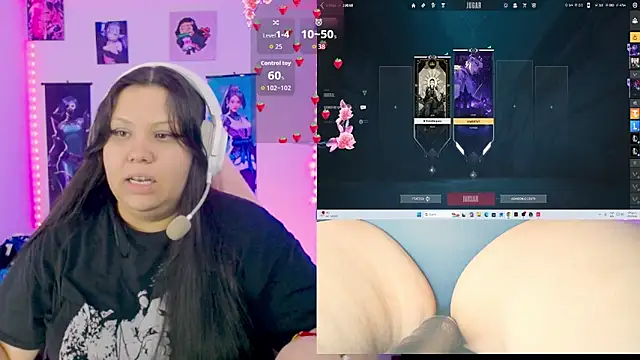 crystal7u7 online show from April 15, 1:55 am