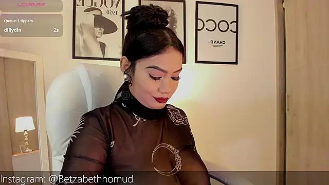 Snapshot of BetzabethHomud0 chatting on December 1, 7:41 pm BetzabethHomud0 online show from December 1, 7:41 pm
