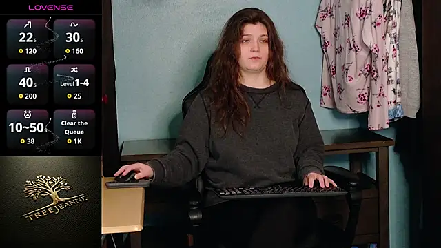 TreeJeanne online show from February 21, 9:39 pm