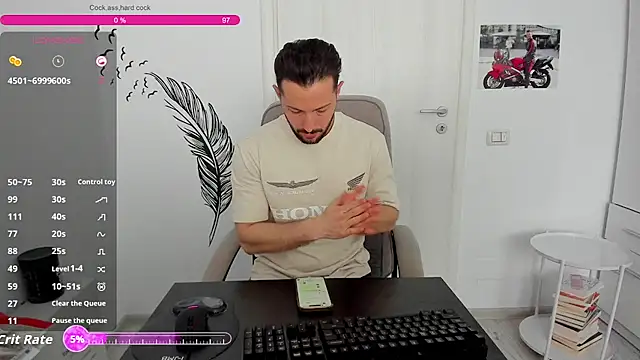 ZackFraser online show from April 10, 5:25 am