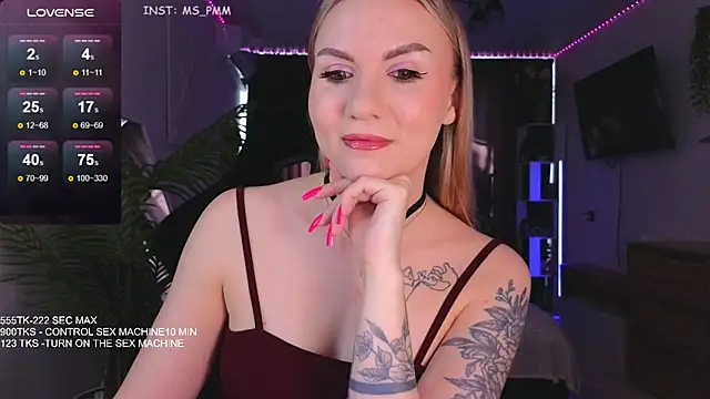 Maria Shy online show from March 15, 7:15 am