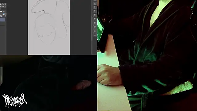 DrenchedArt online show from February 11, 2:46 pm