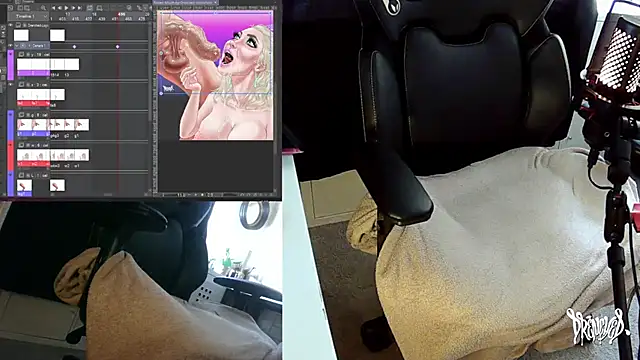 Snapshot of DrenchedArt chatting on December 2, 5:36 pm DrenchedArt online show from December 2, 5:36 pm