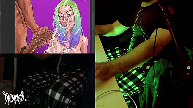 Snapshot of DrenchedArt chatting on March 18, 8:17 am DrenchedArt online show from March 18, 8:17 am