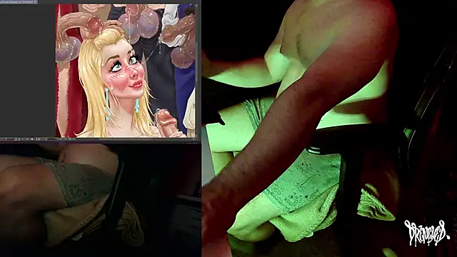 Snapshot of DrenchedArt chatting on November 12, 9:02 am DrenchedArt online show from November 12, 9:02 am