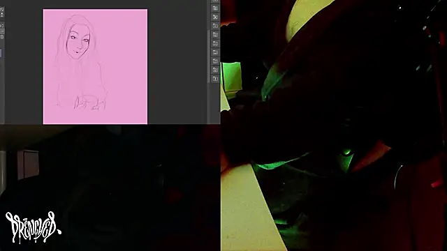 DrenchedArt online show from February 21, 7:23 am