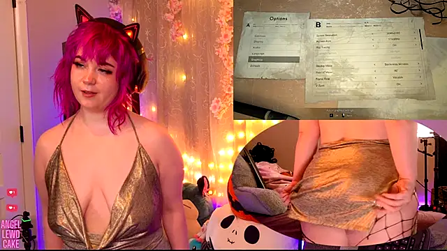 Snapshot of Angel-Lewd-Cake chatting on September 20, 8:08 am Angel-Lewd-Cake online show from September 20, 8:08 am