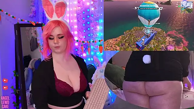 Angel-Lewd-Cake online show from April 2, 8:32 am