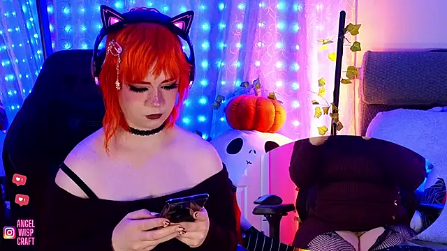Snapshot of Angel-Lewd-Cake chatting on February 23, 8:49 am Angel-Lewd-Cake online show from February 23, 8:49 am